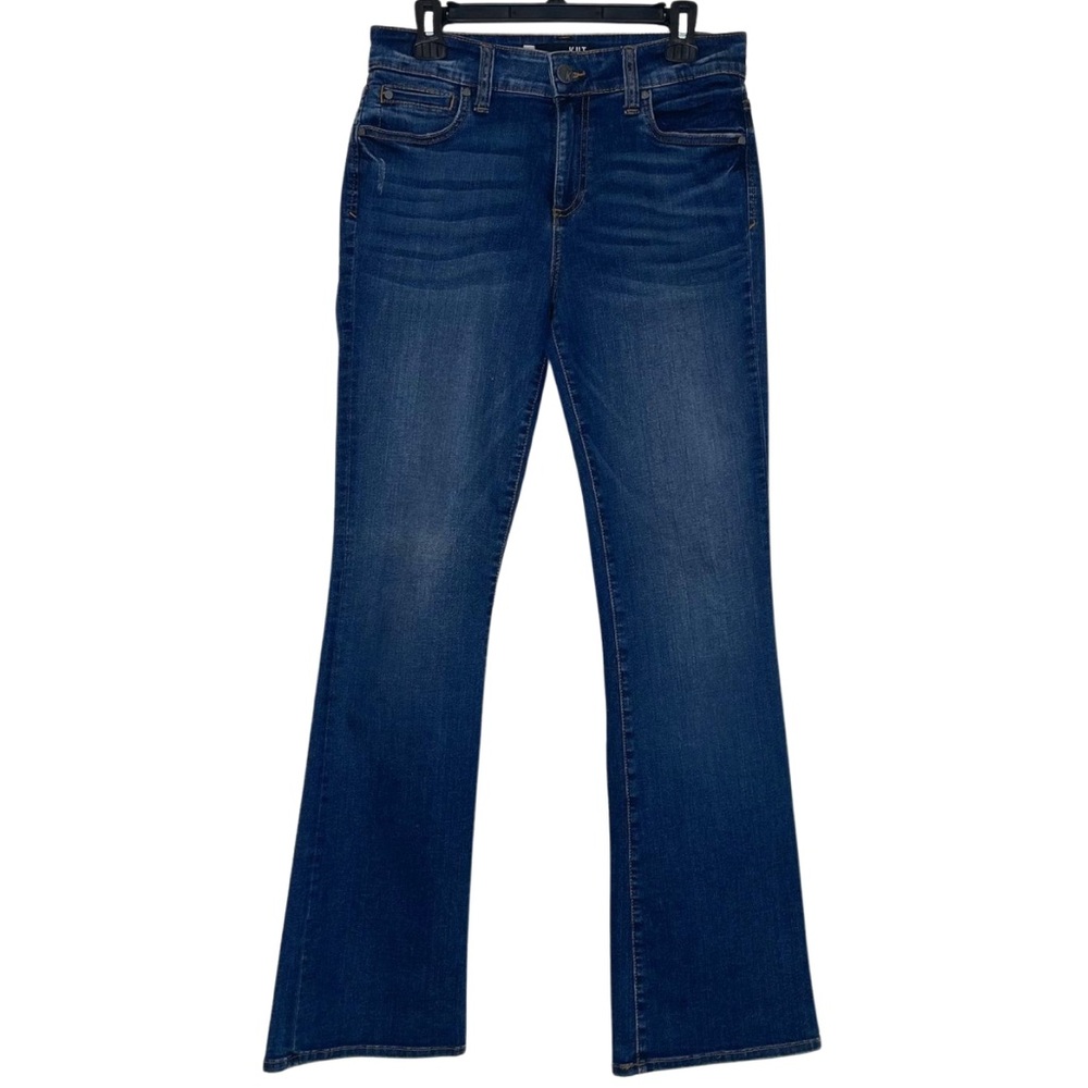 KUT high rise bootcut jeans